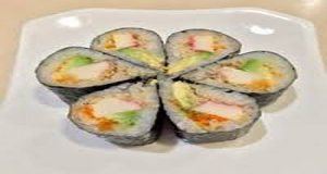 128. Tuna  or Salmon Kamikaze Roll(5pcs)