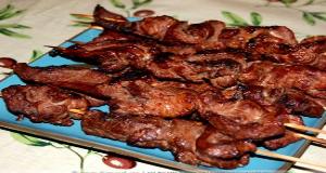 15. Satay Beef  (2 skewers)