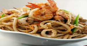 P03-D. Shrimp Pan Fried Udon or Pad Thai or Rice